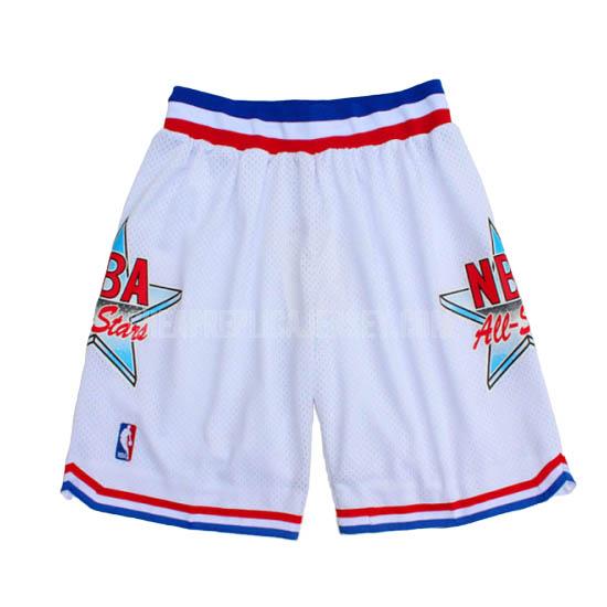 1992 all star white nba shorts