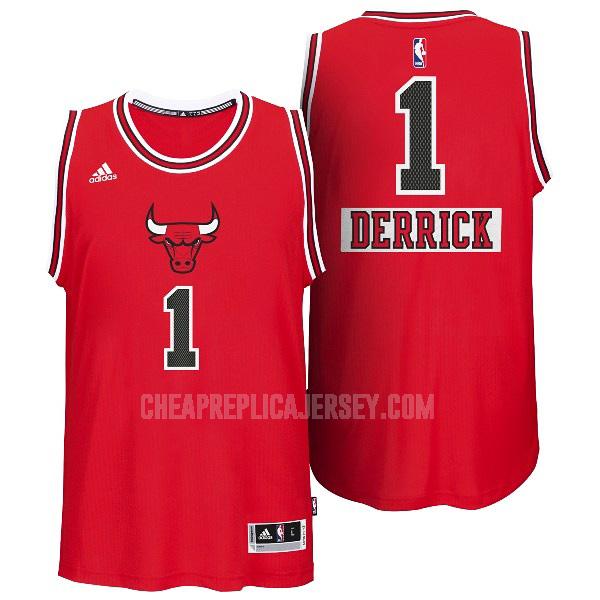 2014 youth chicago bulls derrick rose 1 red christmas day replica jersey