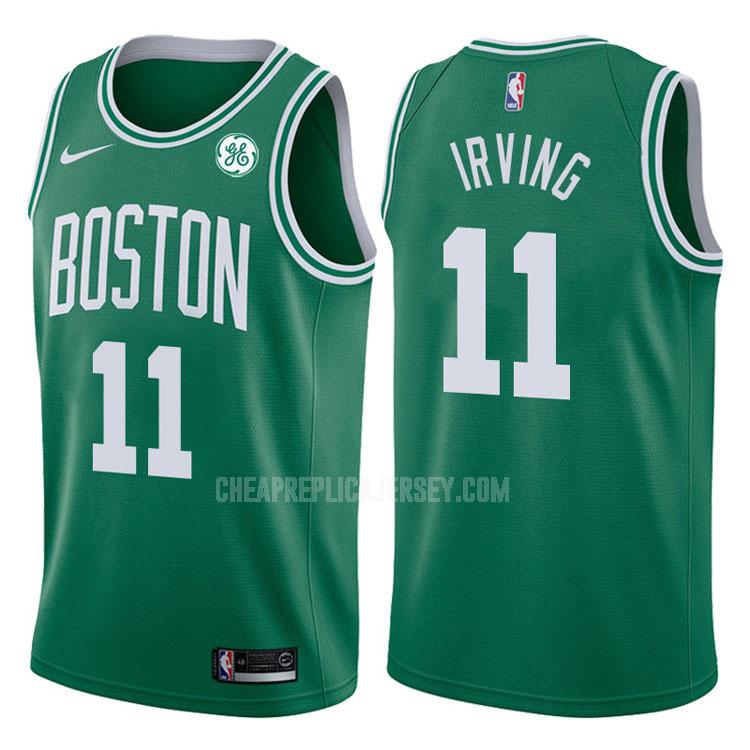 2017-18 men's boston celtics kyrie irving 11 green icon replica jersey