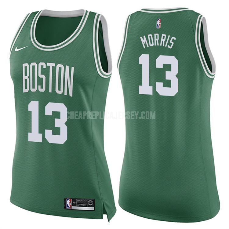 2017-18 women's boston celtics marcus morris 13 green icon replica jersey