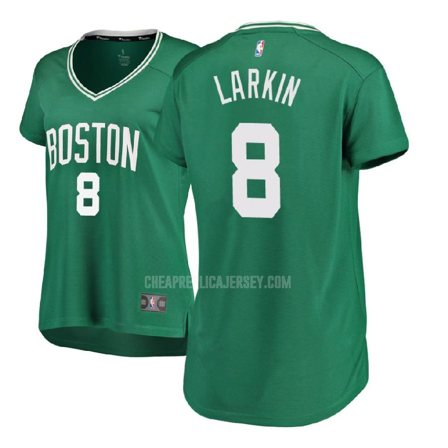 2017-18 women's boston celtics shane larkin 8 green icon replica jersey