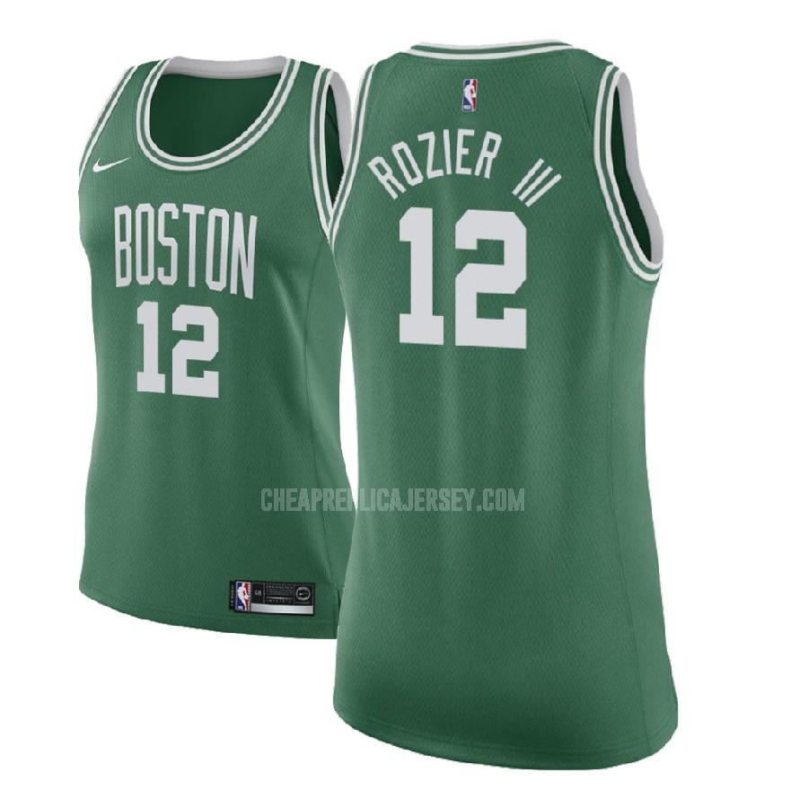 2017-18 women's boston celtics terry rozier 12 green icon replica jersey