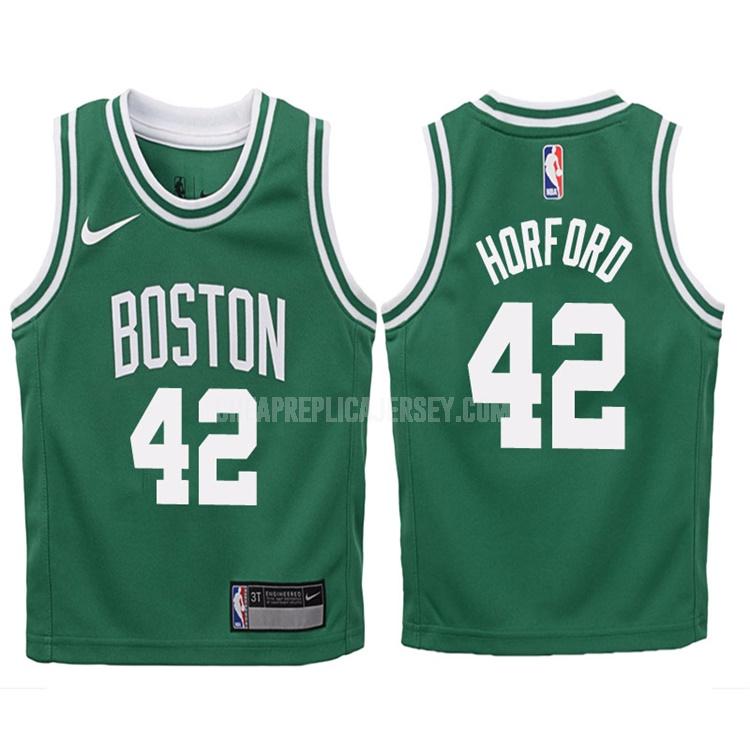 2017-18 youth boston celtics al horford 42 green icon replica jersey