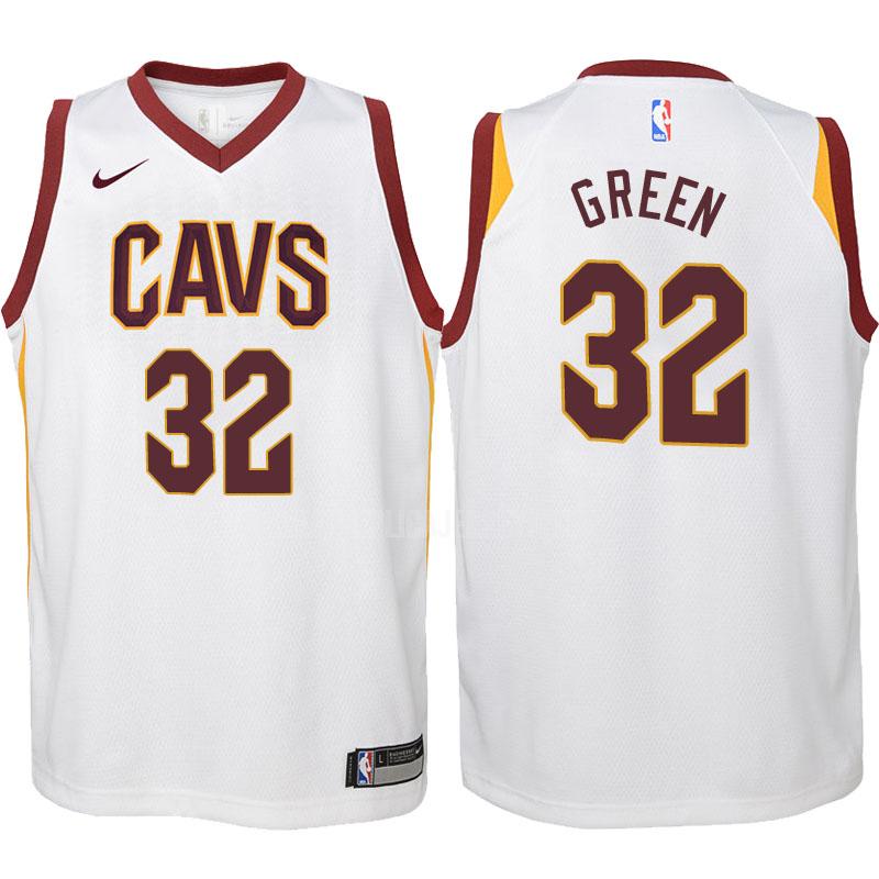 2017-18 youth cleveland cavaliers jeff green 32 white association replica jersey