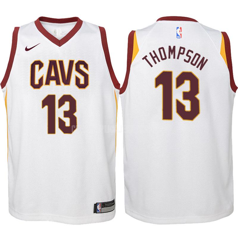 2017-18 youth cleveland cavaliers tristan thompson 13 white association replica jersey