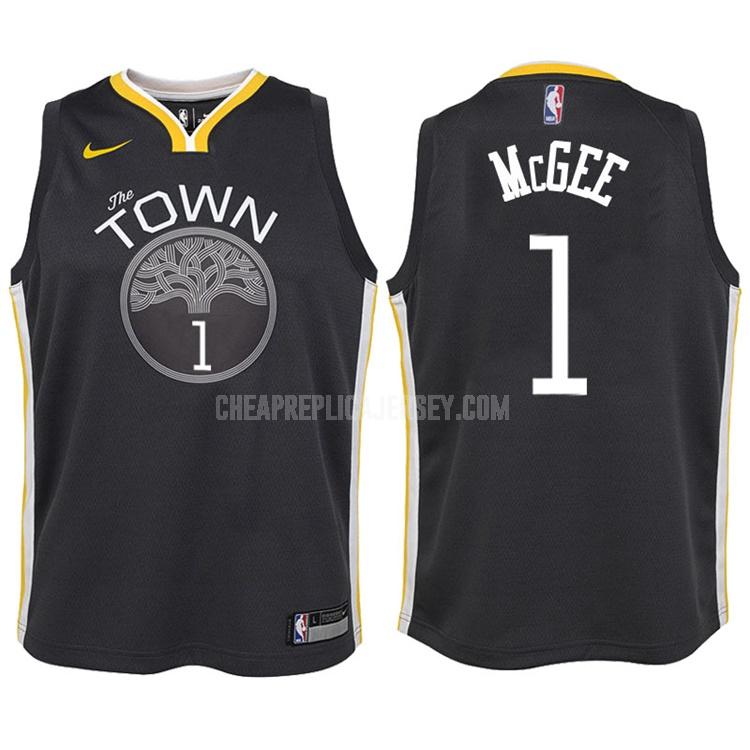 2017-18 youth golden state warriors javale mcgee 1 gray statement replica jersey
