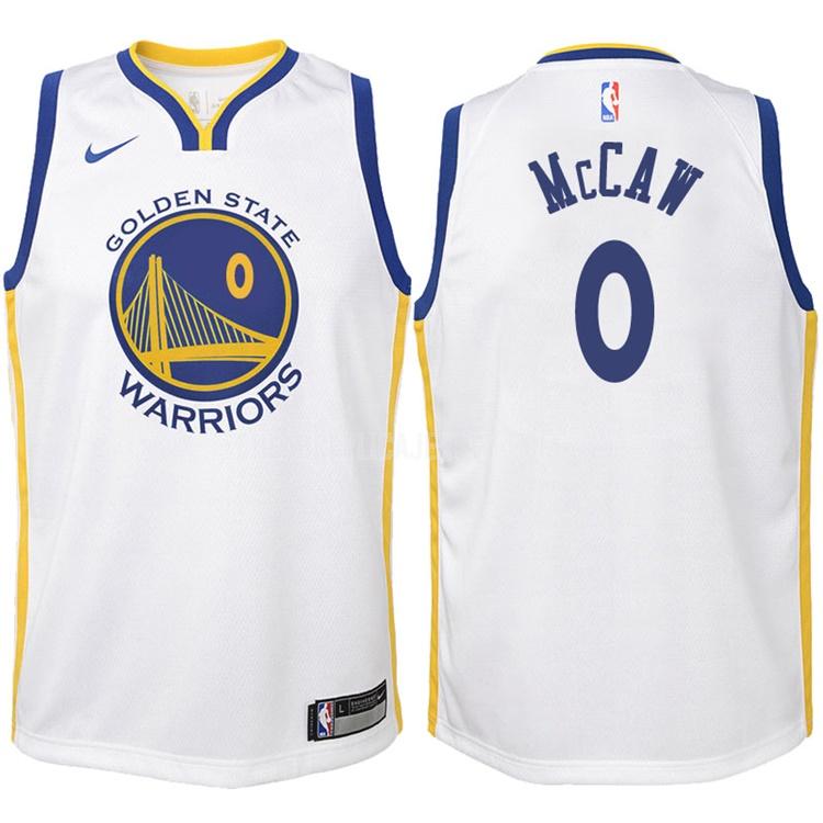 2017-18 youth golden state warriors patrick mccaw 0 white association replica jersey