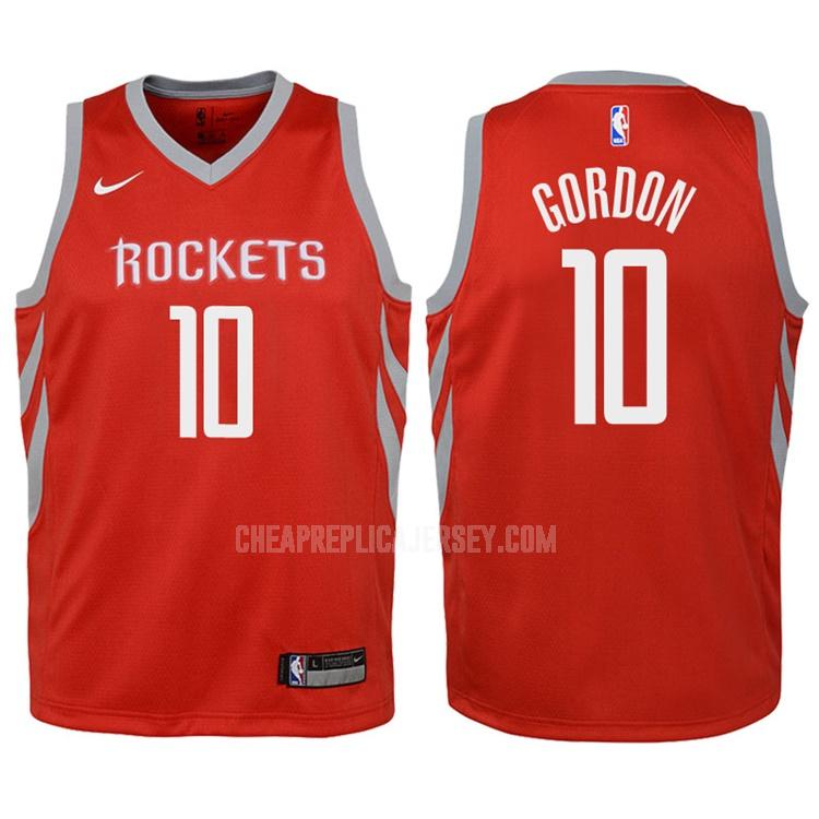 2017-18 youth houston rockets eric gordon 10 red icon replica jersey