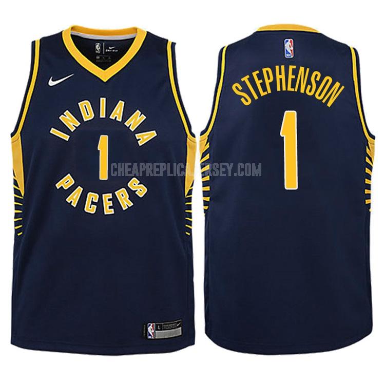 2017-18 youth indiana pacers lance stephenson 1 navy icon replica jersey