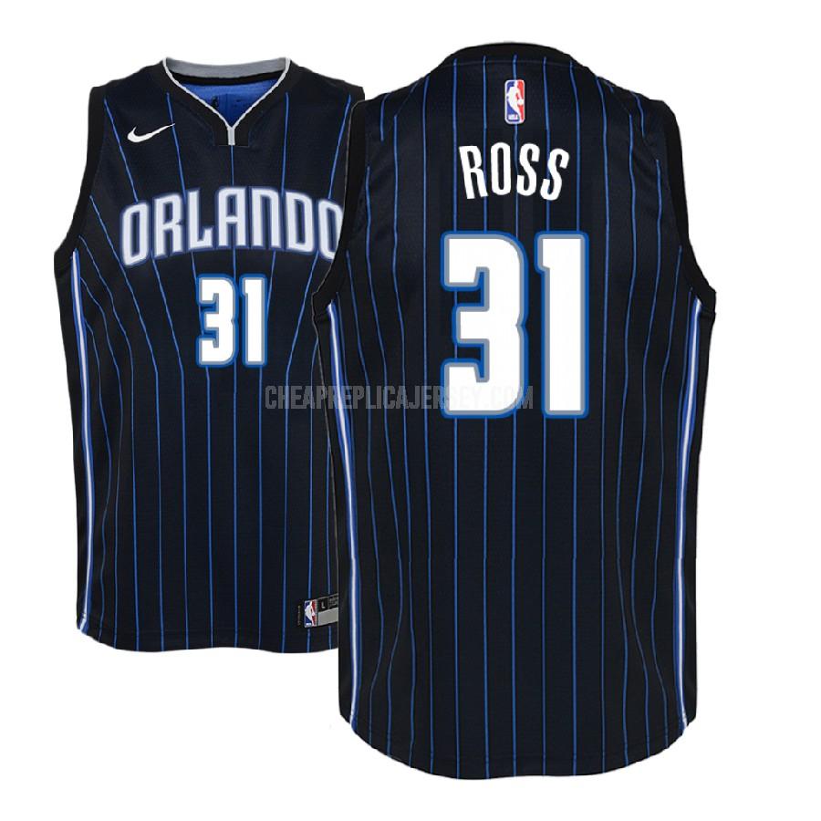 2017-18 youth orlando magic terrence ross 31 black statement replica jersey