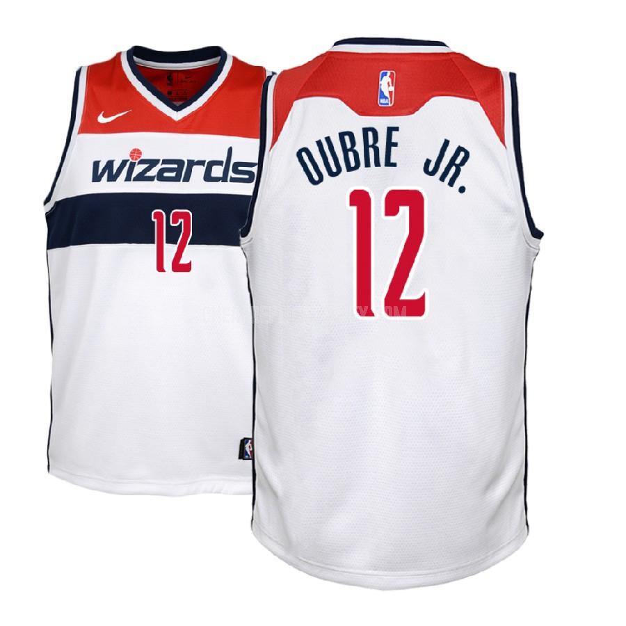 2017-18 youth washington wizards kelly oubre jr 3 white association replica jersey
