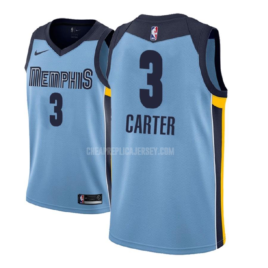 2018-19 men's memphis grizzlies jevon carter 3 blue statement replica jersey