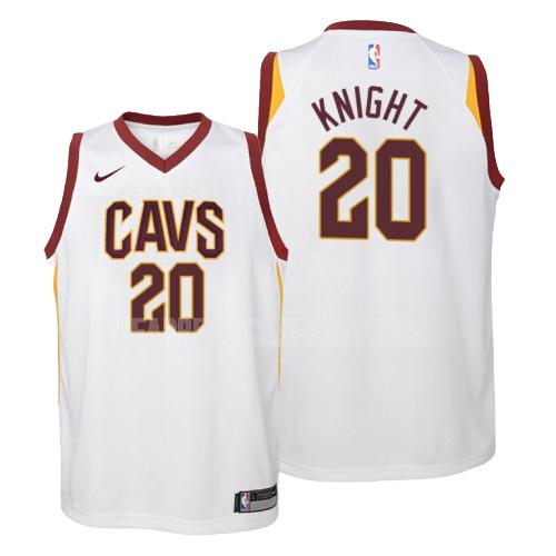 2018-19 youth cleveland cavaliers brandon knight 20 white association replica jersey