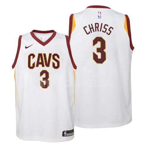 2018-19 youth cleveland cavaliers marquese chriss 3 white association replica jersey