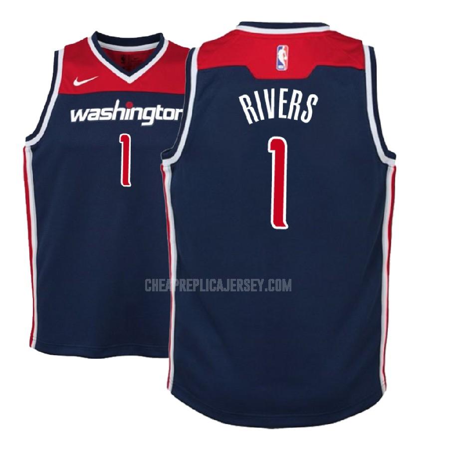 2018-19 youth washington wizards austin rivers 1 red statement replica jersey