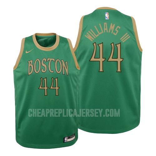 2019-20 youth boston celtics robert williams 44 green white number replica jersey