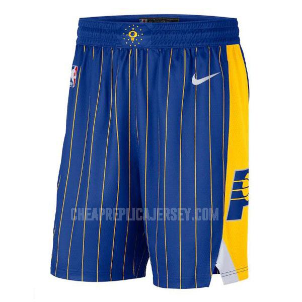 2020-21 men's indiana pacers blue city edition nba short