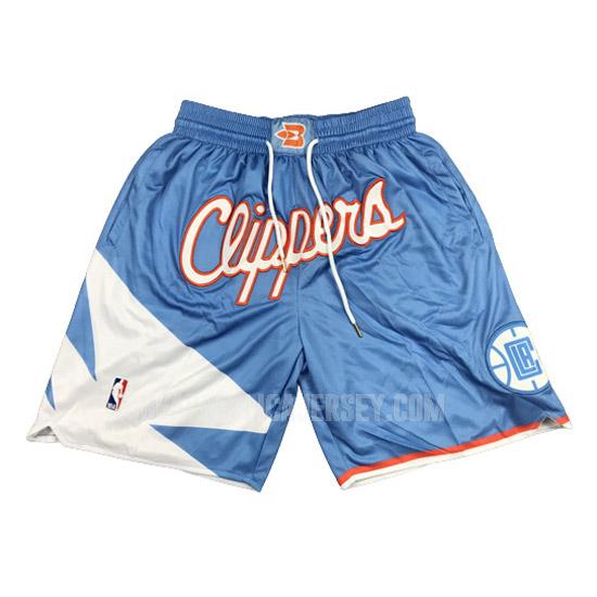 2021-22 los angeles clippers blue city edition shorts