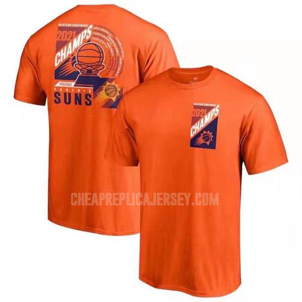 2021 men's phoenix suns orange 417a75 t-shirt