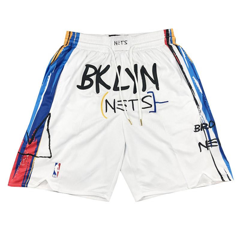 2022-23 brooklyn nets white city edition shorts