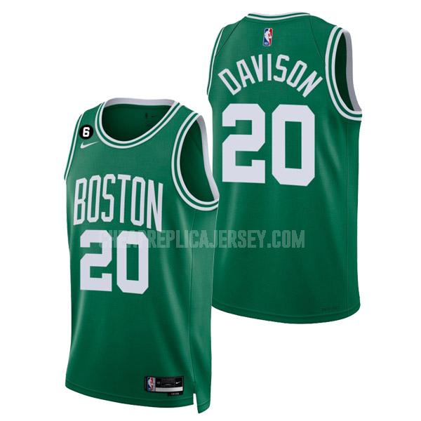 2022-23 men's boston celtics jd davison 12 green icon edition replica jersey