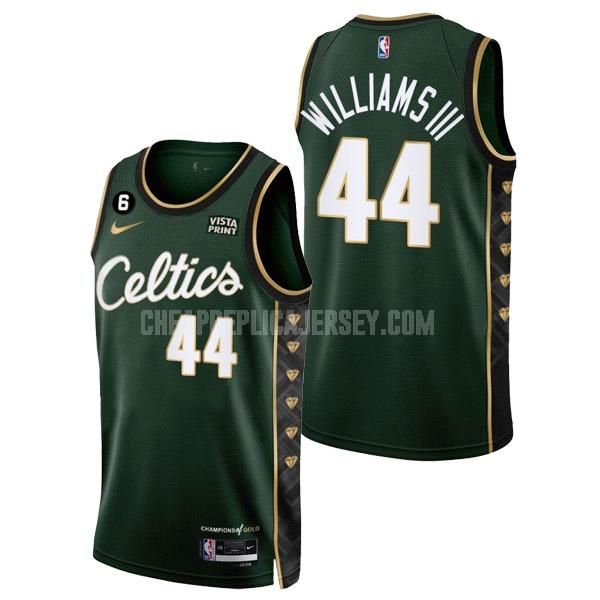 2022-23 men's boston celtics robert williams iii 44 green city edition replica jersey