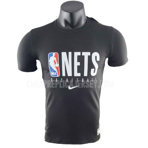 2022-23 men's brooklyn nets black 22822a1 t-shirt basketball