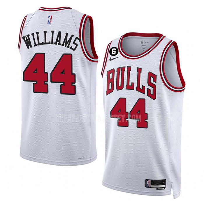 2022-23 men's chicago bulls patrick williams 44 white association edition replica jersey