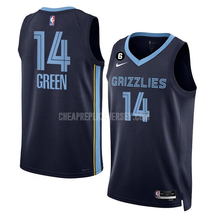 2022-23 men's memphis grizzlies danny green 14 navy icon edition replica jersey