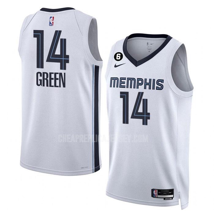 2022-23 men's memphis grizzlies danny green 14 white association edition replica jersey