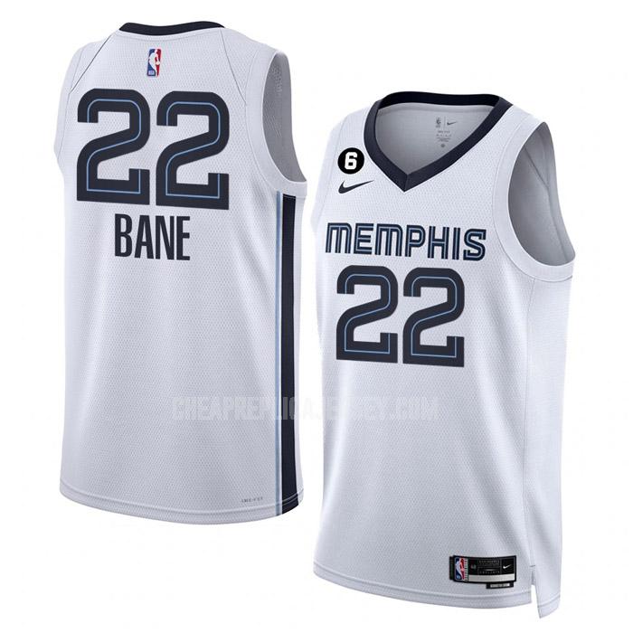 2022-23 men's memphis grizzlies desmond bane 22 white association edition replica jersey