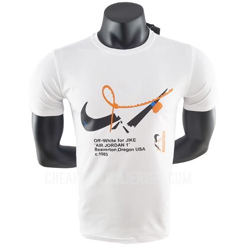 2022-23 men's nike off-white white 22822a22 t-shirt basketball