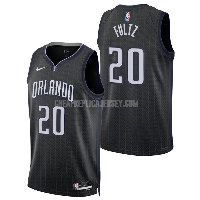 2022-23 men's orlando magic markelle fultz 20 black city edition replica jersey