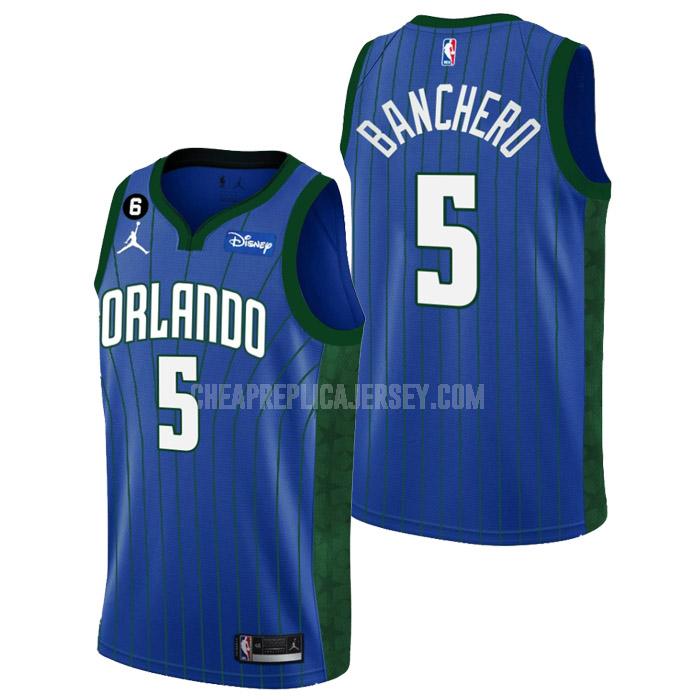 2022-23 men's orlando magic paolo banchero 5 green statement edition replica jersey