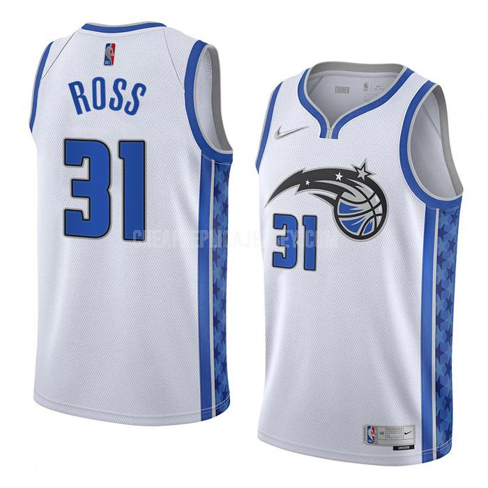 2022-23 men's orlando magic terrence ross 31 white earned edition replica jersey
