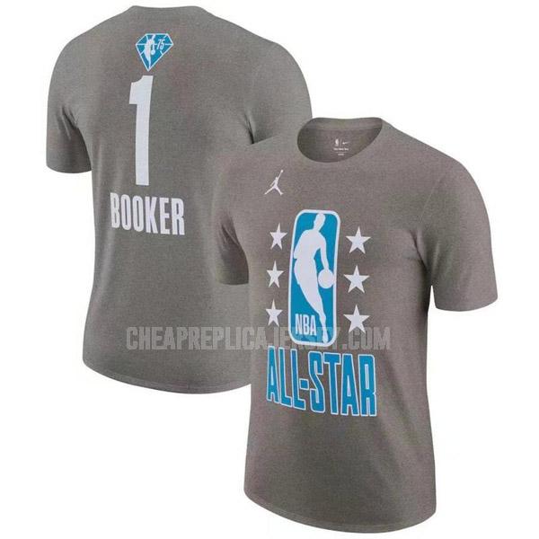 2022 men's all-star devin booker 1 gray t-shirt