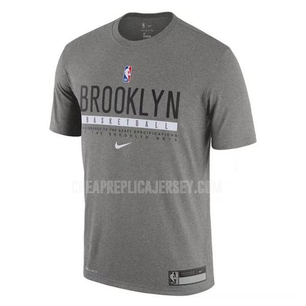 2022 men's brooklyn nets gray 417a28 t-shirt