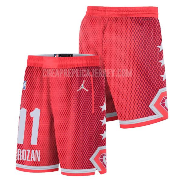 2022 men's demar derozan 11 red nba all-star shorts