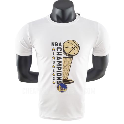 2022 men's golden state warriors white 22822a12 champions t-shirt basketball