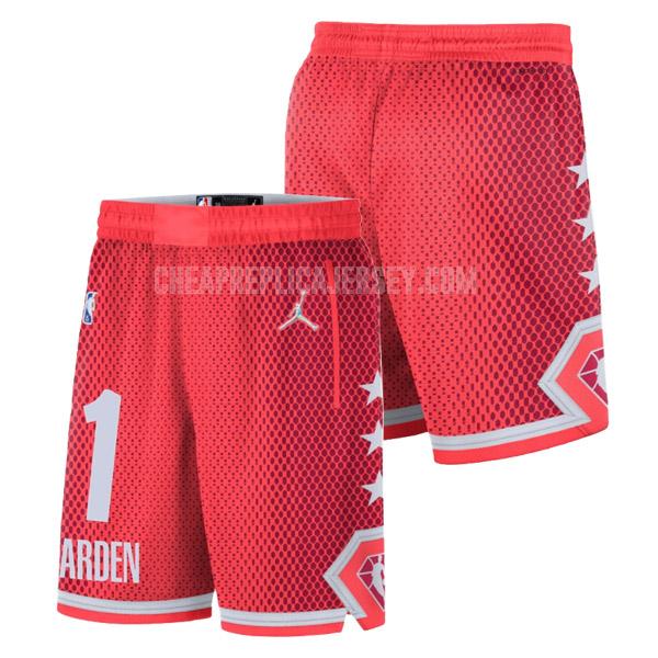 2022 men's james harden 13 red nba all-star shorts