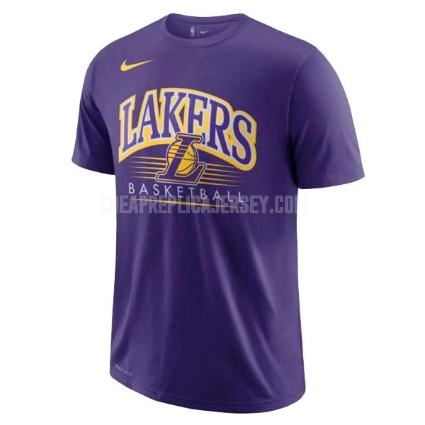 2022 men's los angeles lakers purple 417a56 t-shirt