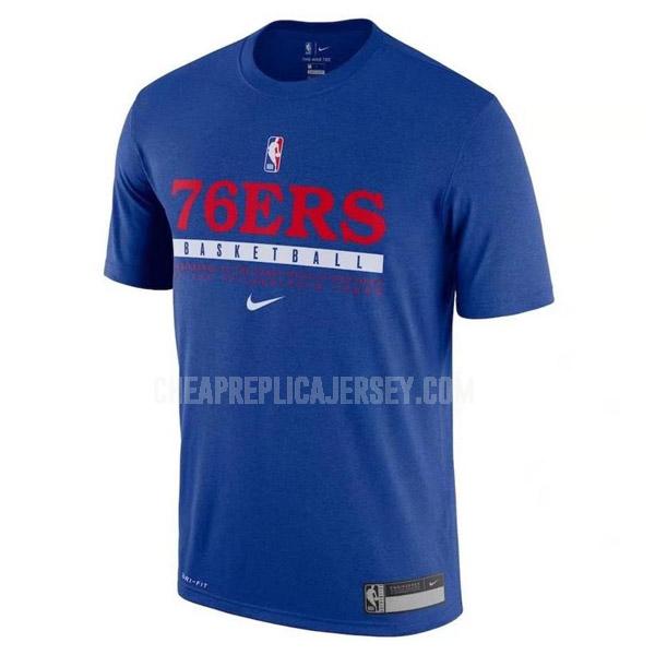 2022 men's philadelphia 76ers blue 417a69 t-shirt