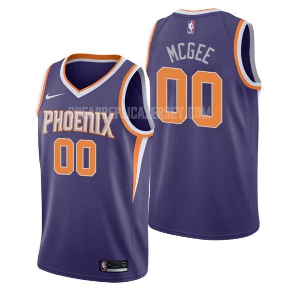 2022 men's phoenix suns javale mcgee 0 purple icon edition replica jersey