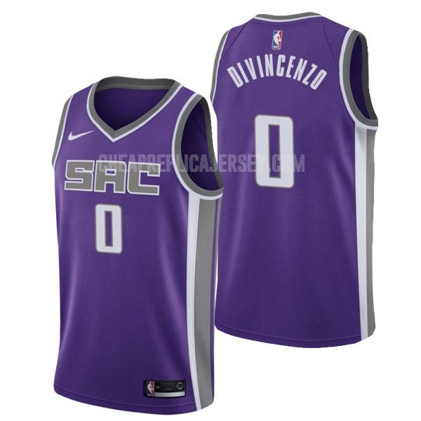 2022 men's sacramento kings donte divincenzo 0 purple icon edition replica jersey