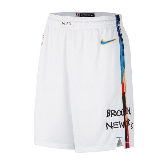2023 brooklyn nets white city edition shorts