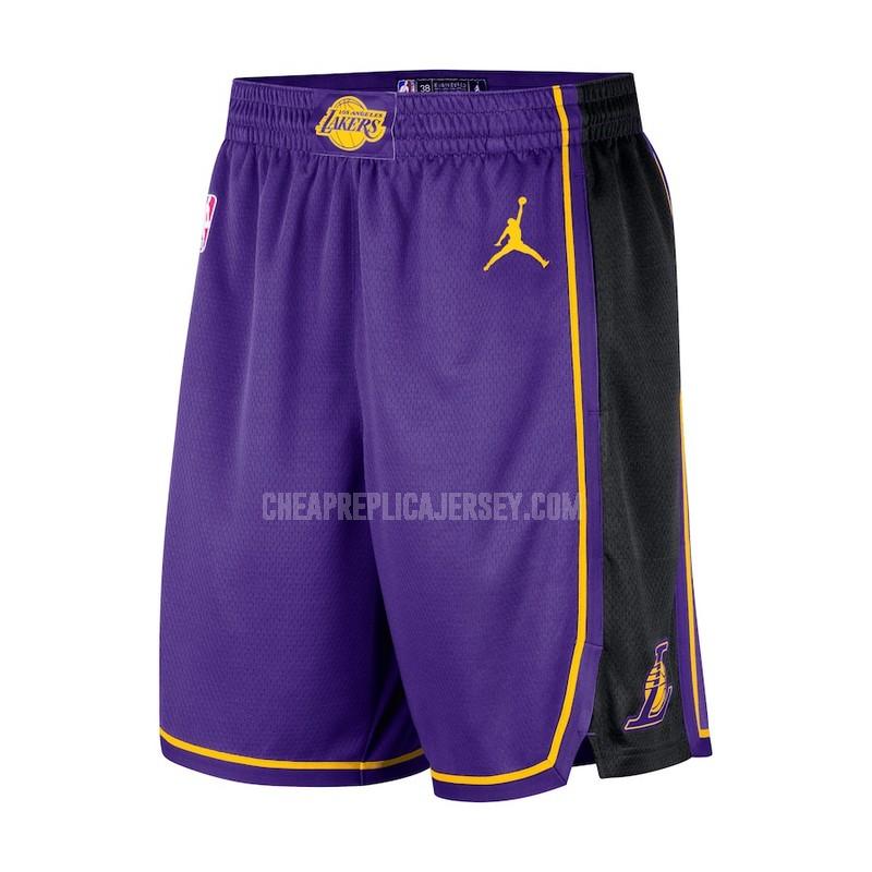 2023 los angeles lakers purple statement edition shorts