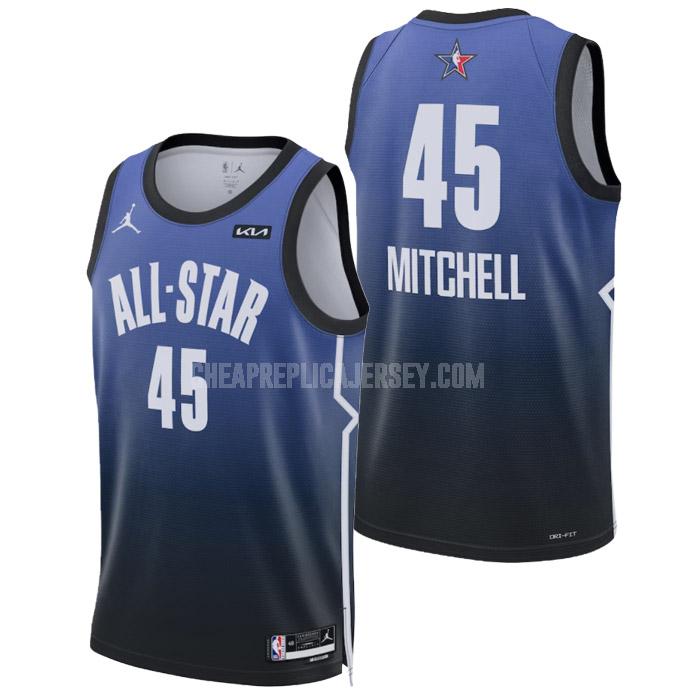 2023 men's nba all-star donovan mitchell 45 blue replica jersey