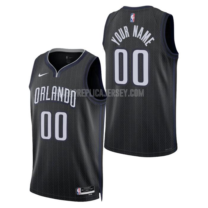 2023 men's orlando magic custom black city edition replica jersey