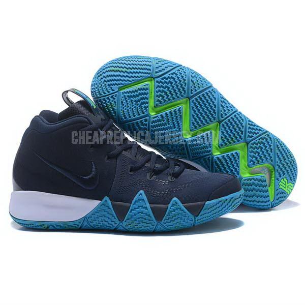 bkt1199 men's blue kyrie 4 iv nike basketball shoes