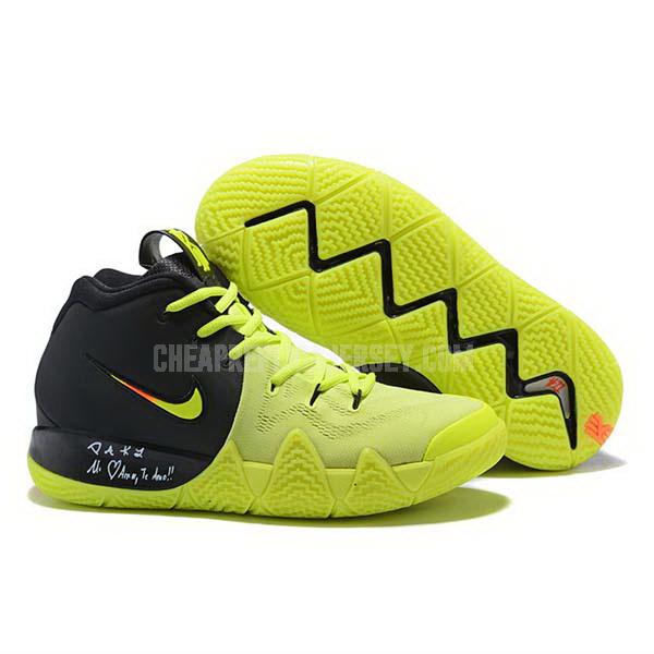 bkt1203 men's yellow kyrie 4 iv nike basketball shoes